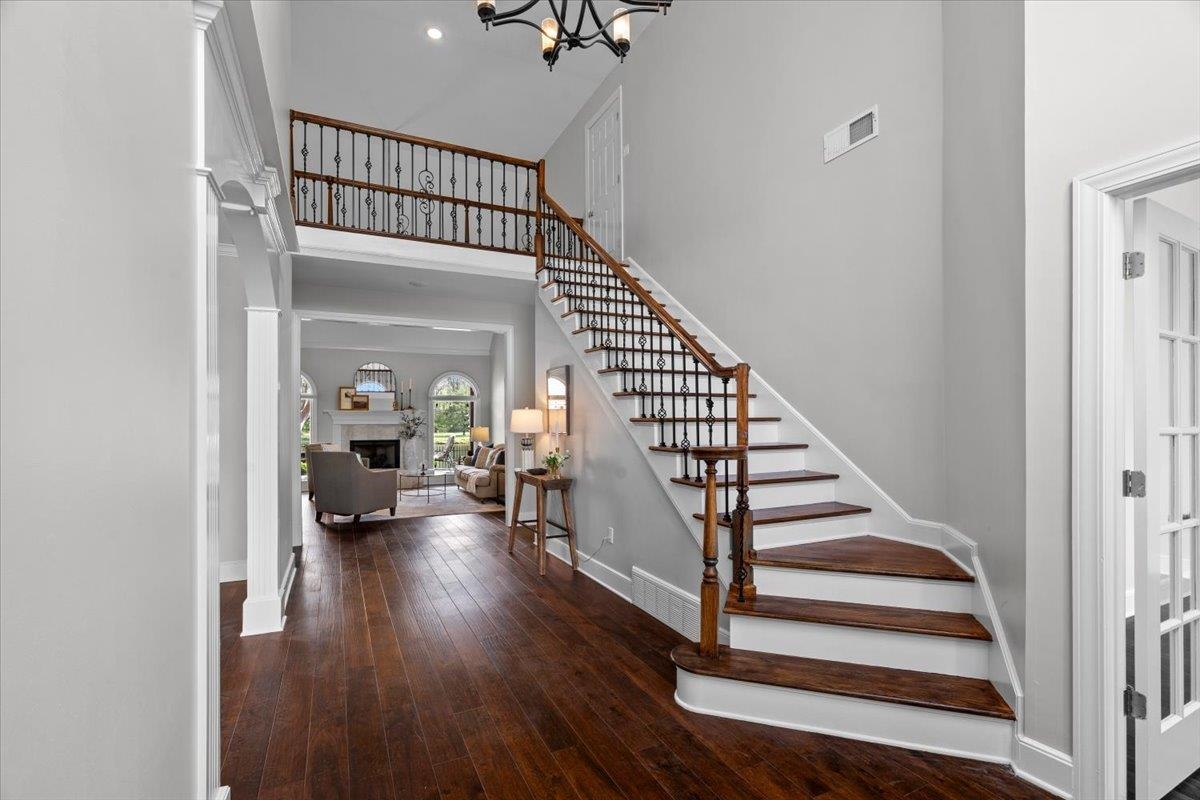 10440 Ansley Cove Collierville, TN 38017 - Photo 5 of 40 a view of entryway and hall with wooden floor