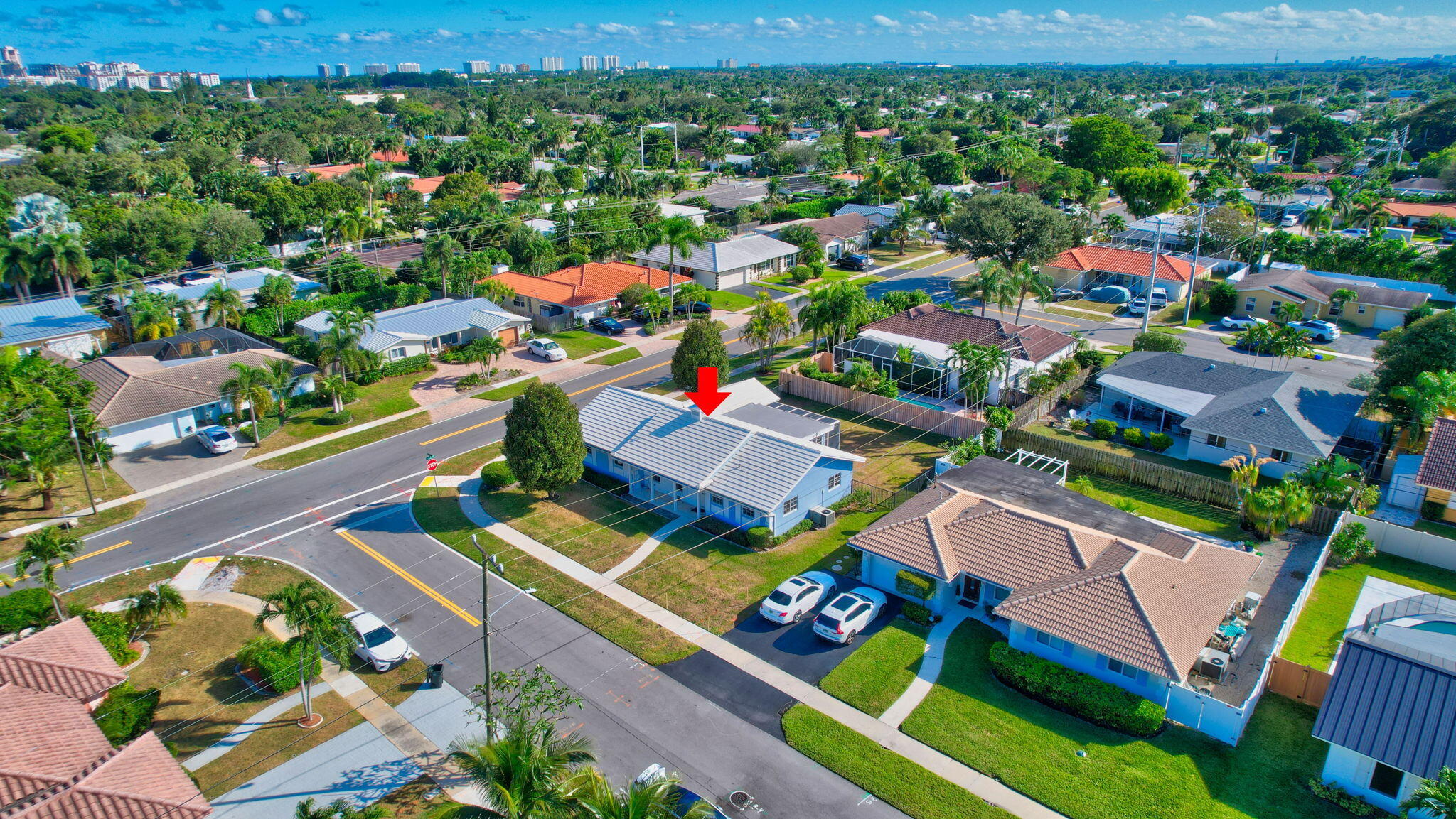 900 Southwest 3rd Street Boca Raton, FL 33486 - Photo 19 of 20 Corner Lot View