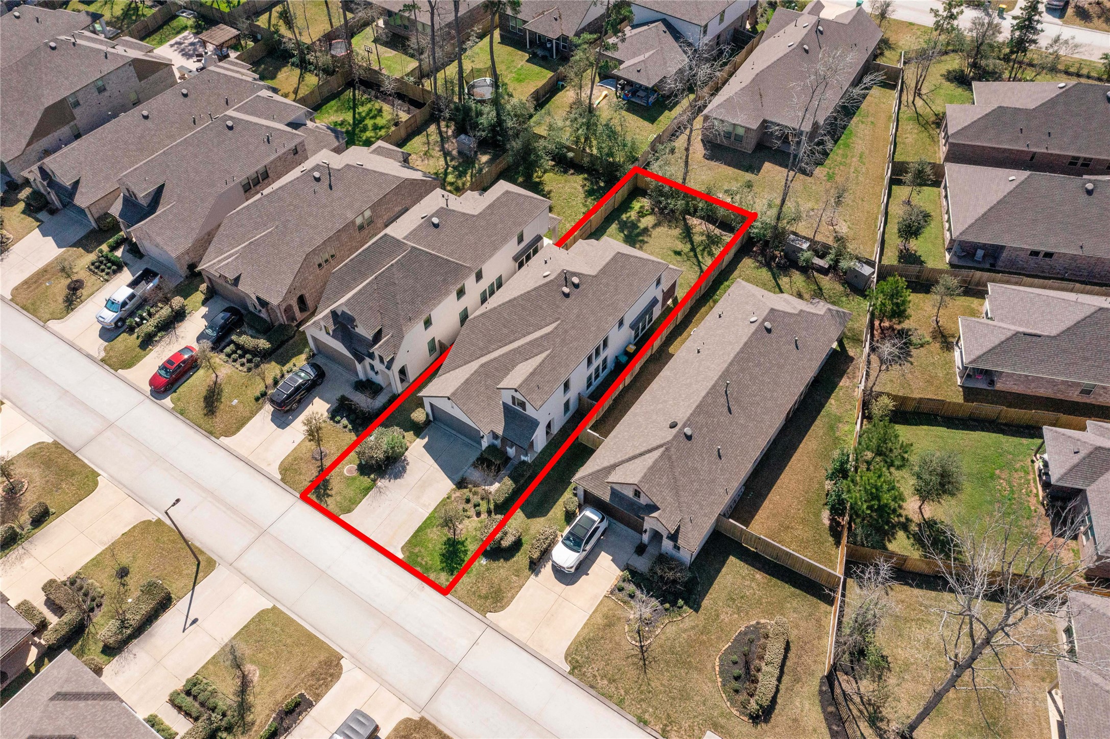 439 Flowering Lotus Court Conroe, TX 77318 - Photo 27 of 33 an aerial view of a city