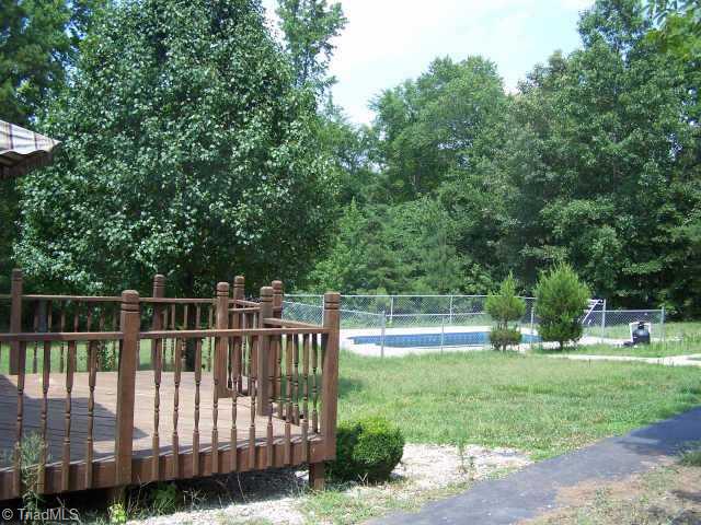 4845 Shiptontown Road Denton, NC 27239 - Photo 4 of 8 Other. Deck overlooking inground pool