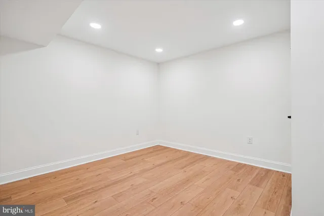 a view of empty room