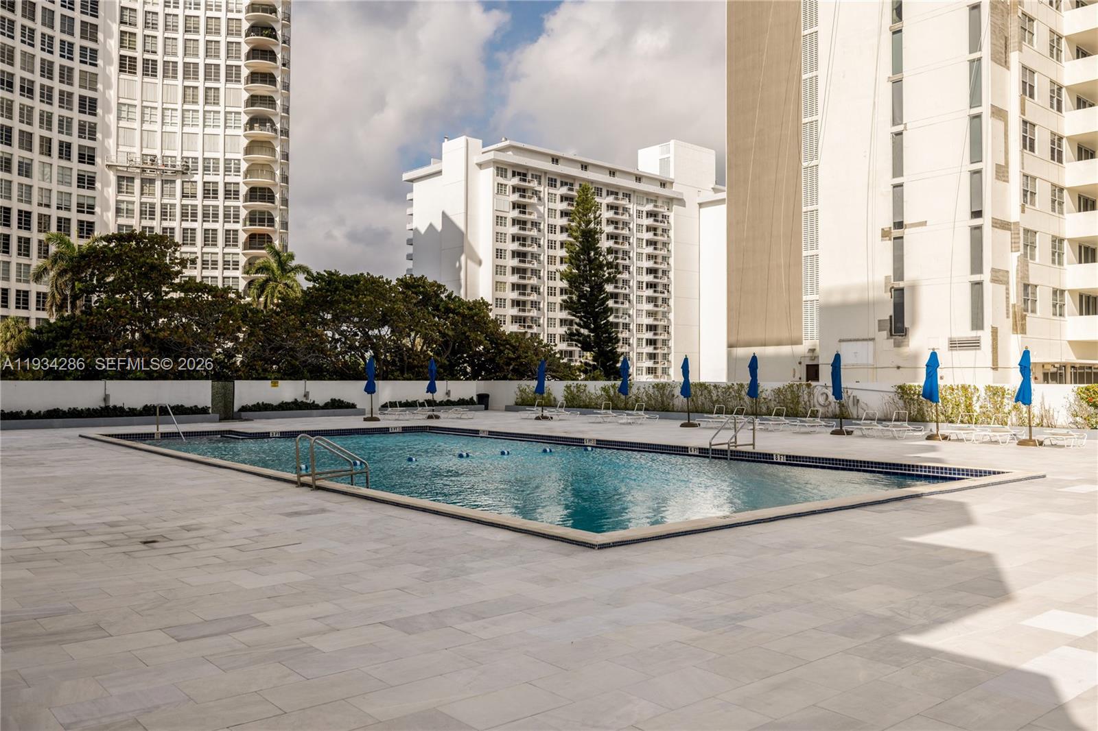 5601 Collins Avenue, Unit 1019 Miami Beach, FL 33140 - Photo 5 of 29 a view of balcony with outdoor space