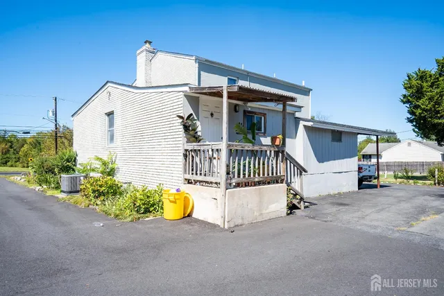 front view of a house with a porch