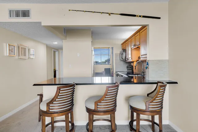 a room with furniture and a chair