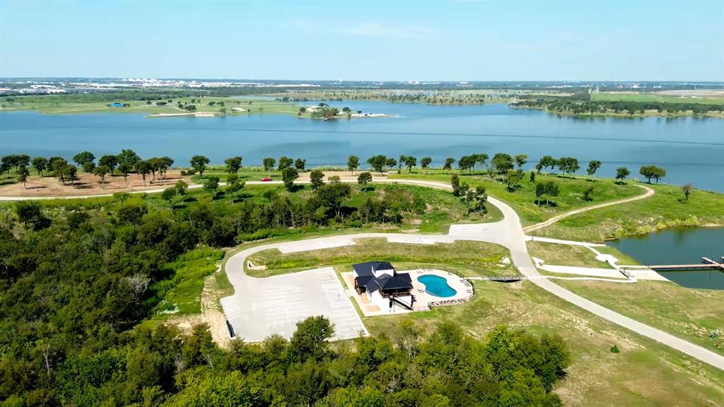 Tbd Tbd Shoreside Drive Corsicana, TX 75109 - Photo 10 of 21 an aerial view of a house with a swimming pool