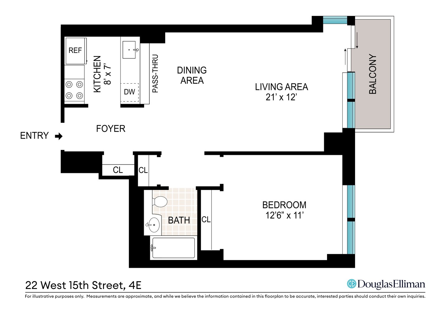 22 West 15th Street, Unit 4E Manhattan, NY 10011 - Photo 8 of 8