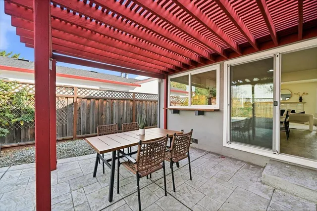 a view of empty room