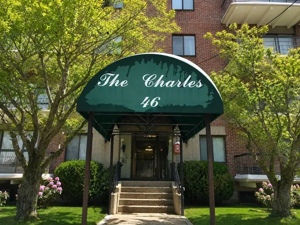 a sign on the side of a building
