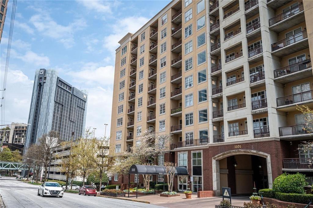 1101 Juniper Street Northeast, Unit 1416 Atlanta, GA 30309 - Photo 2 of 48 a front view of a building