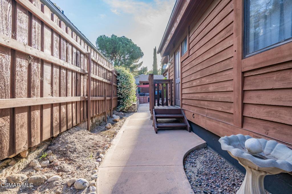 6078 Peppertree Lane Simi Valley, CA 93063 - Photo 53 of 59 a view of entryway with a wooden fence