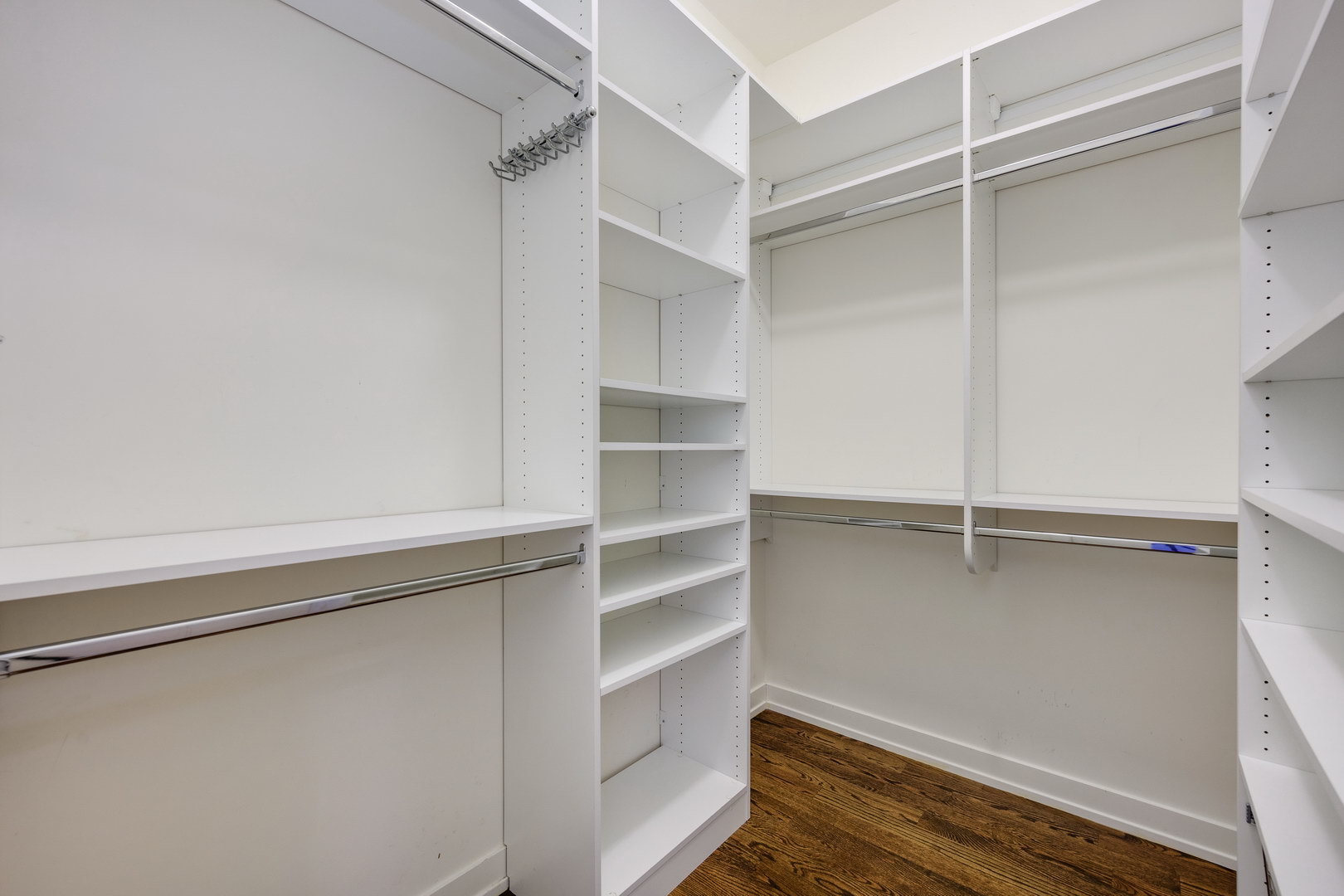 1832 West Rice Street, Unit 2 Chicago, IL 60622 - Photo 18 of 29 a view of walk in closet with empty racks