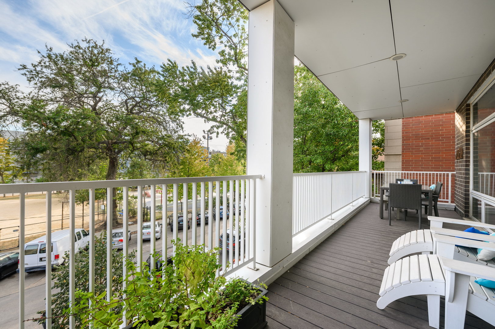 1832 West Rice Street, Unit 2 Chicago, IL 60622 - Photo 23 of 29 a view of balcony with furniture