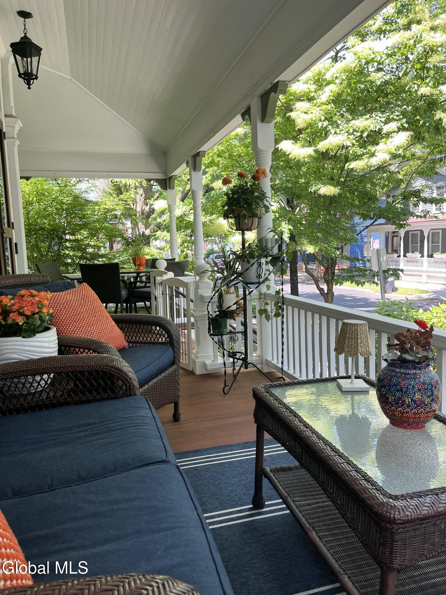 176 Spring Street Saratoga Springs, NY 12866 - Photo 34 of 41 Porch View
