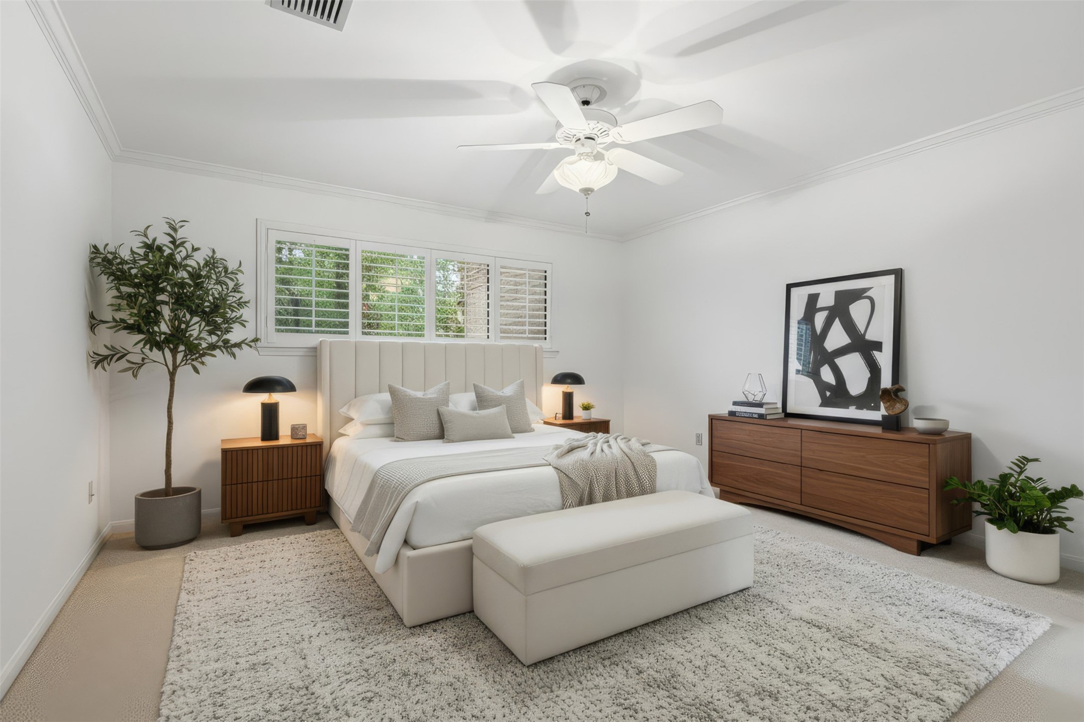 201 Vanderpool Lane, Unit 122 Houston, TX 77024 - Photo 20 of 35 a living room with furniture and a large window