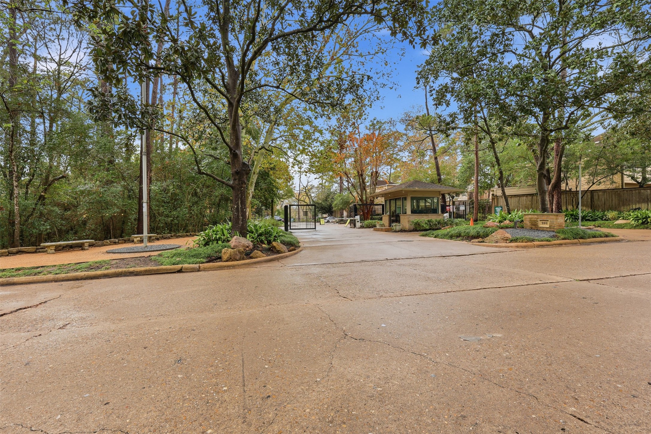 201 Vanderpool Lane, Unit 122 Houston, TX 77024 - Photo 32 of 35 a view of street along with trees
