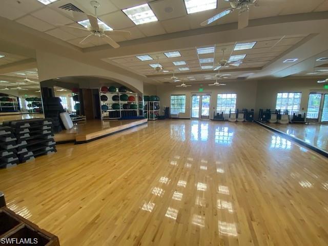 4680 Hawks Nest Way, Unit D103 Naples, FL 34114 - Photo 33 of 41 a view of a room with gym equipment
