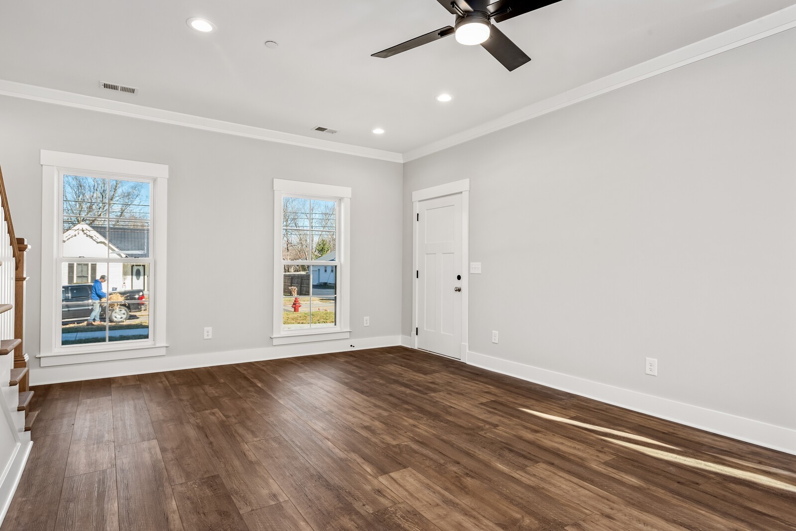 379 Beechcroft Road Spring Hill, TN 37174 - Photo 5 of 18 wooden floor in an empty room with a window