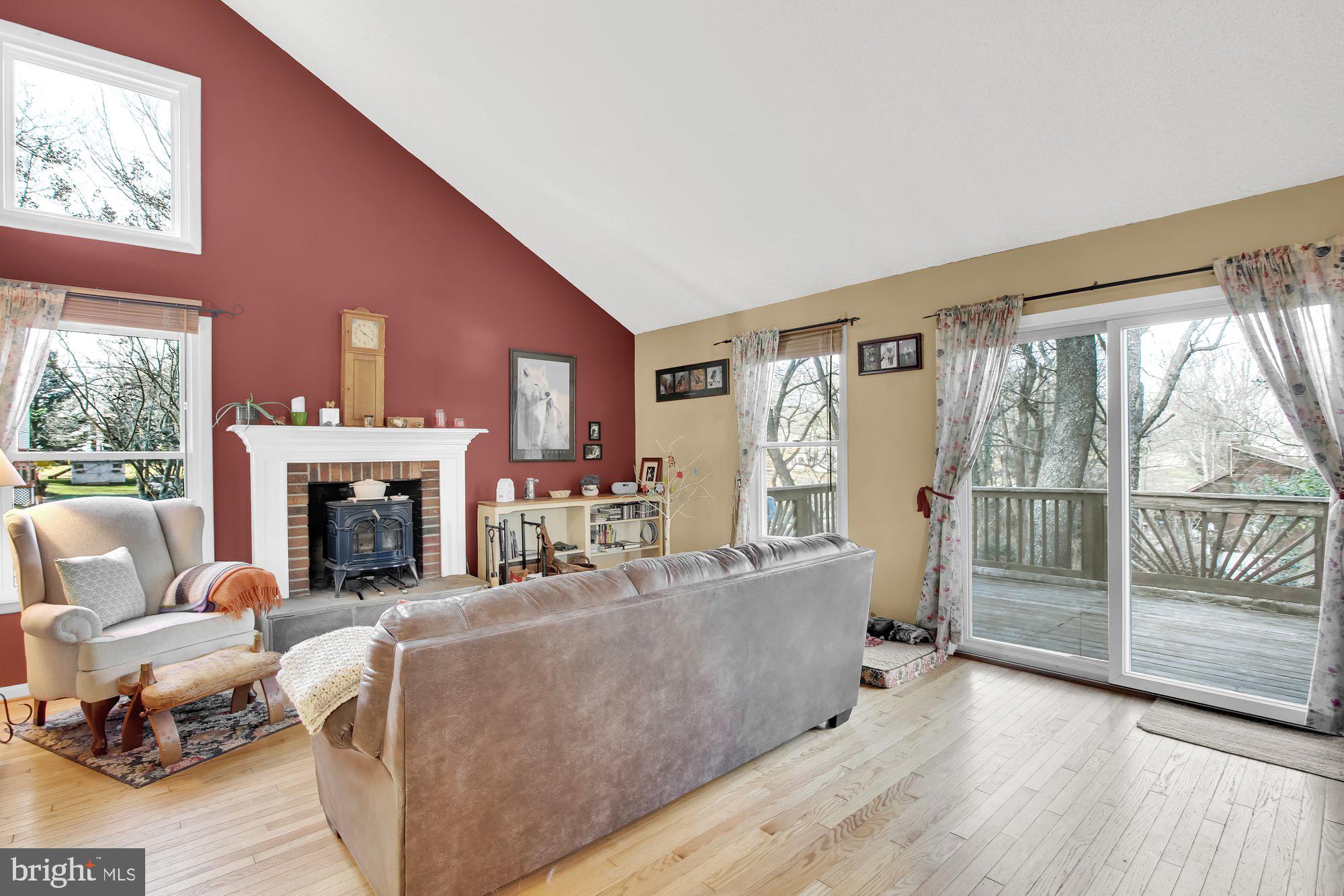 50 Darrel Road North East, MD 21901 - Photo 9 of 25 Warm, cozy wood stove with sliders to deck