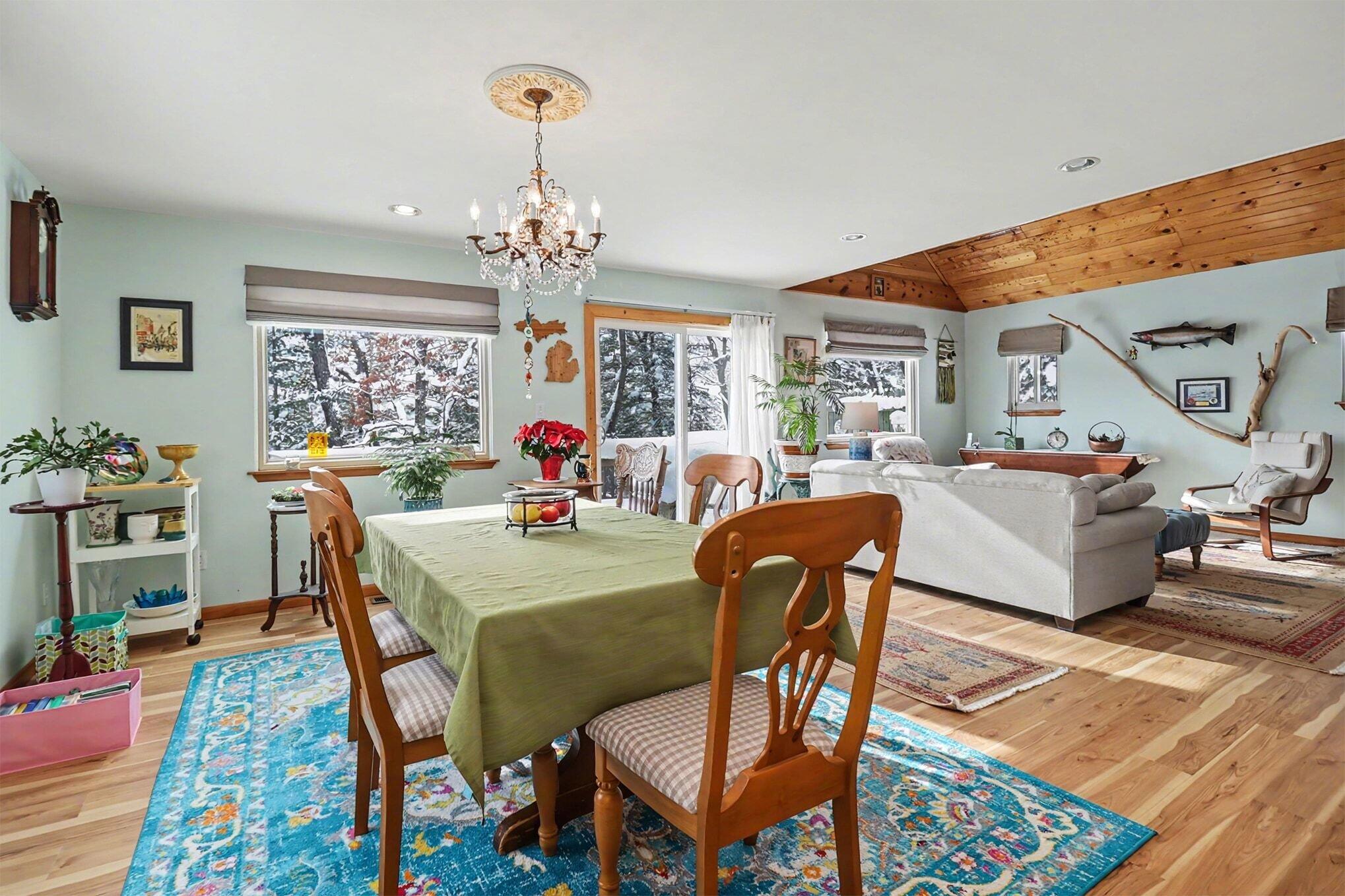 8597 West Deer Run Baldwin, MI 49304 - Photo 9 of 28 Dining Room View 2