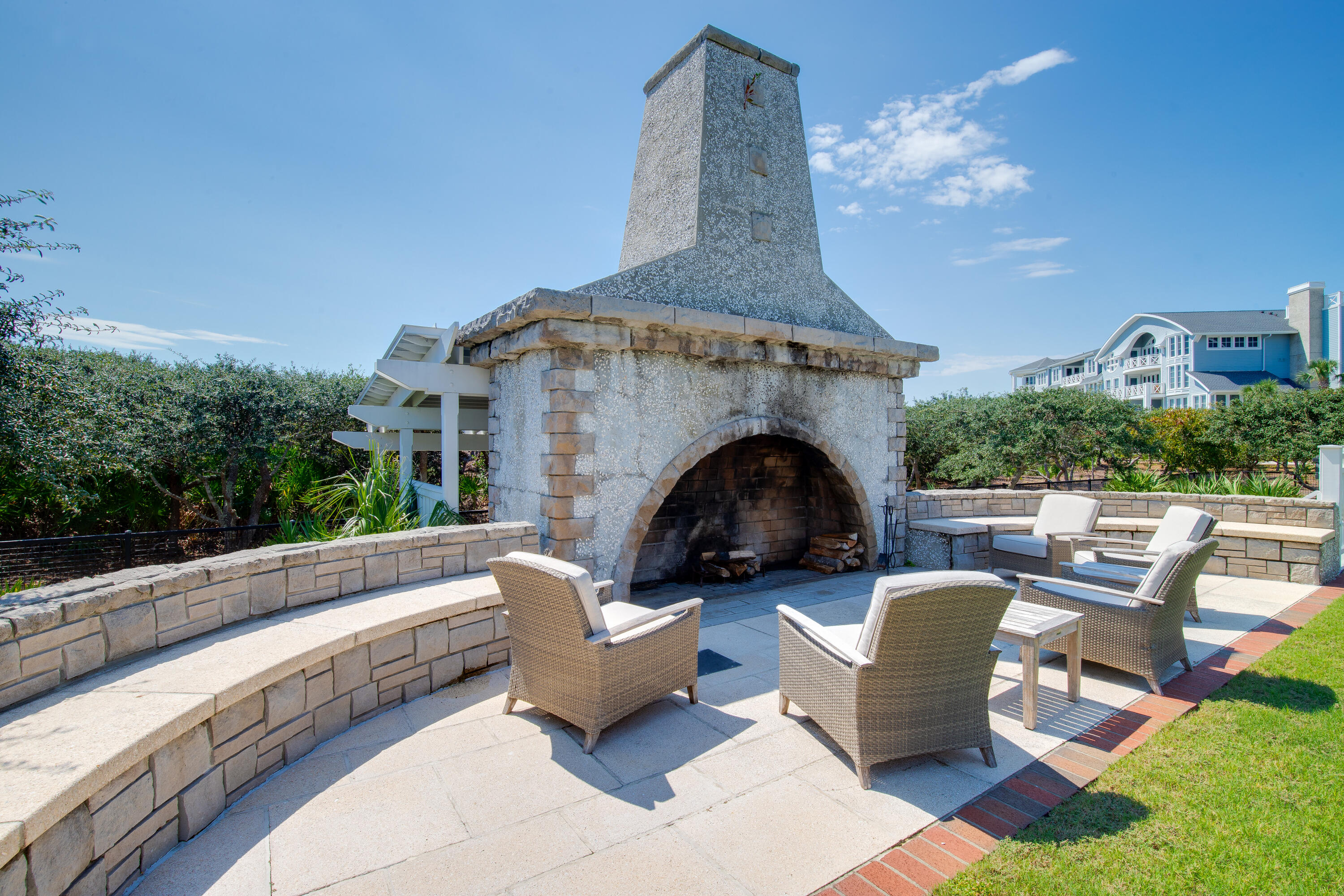 100 Bridge Lane, Unit 110C Inlet Beach, FL 32461 - Photo 56 of 58 100 S Bridge Lane 110C grill