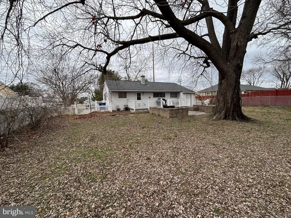 a tree in front of a white house