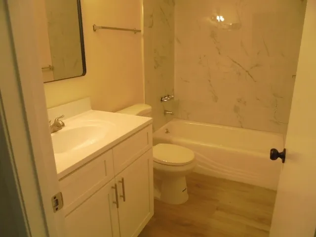a bathroom with a sink