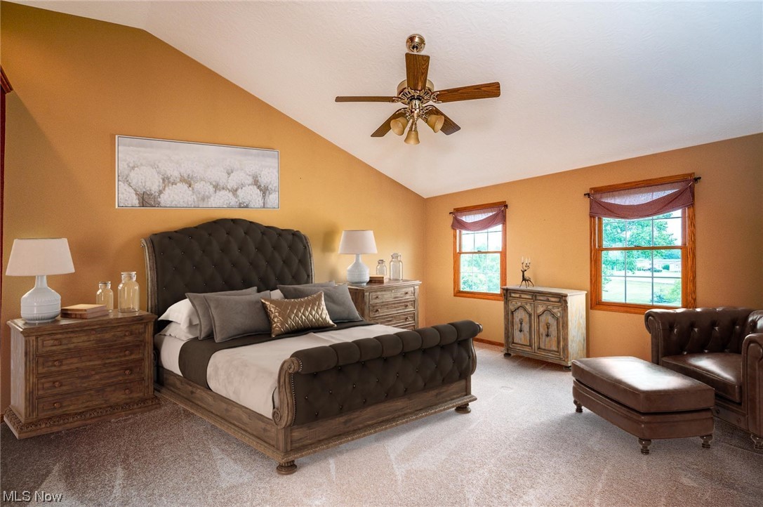 2449 Hartville Road Mogadore, OH 44260 - Photo 24 of 35 Master Bedroom virtually staged