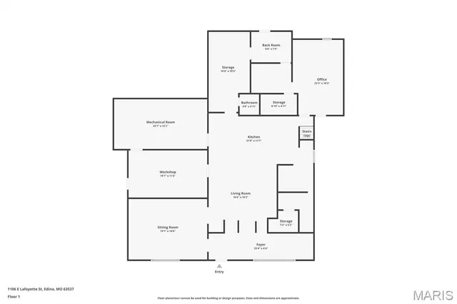 $299,000 | 1106 East Lafayette, Edina, MO 63537