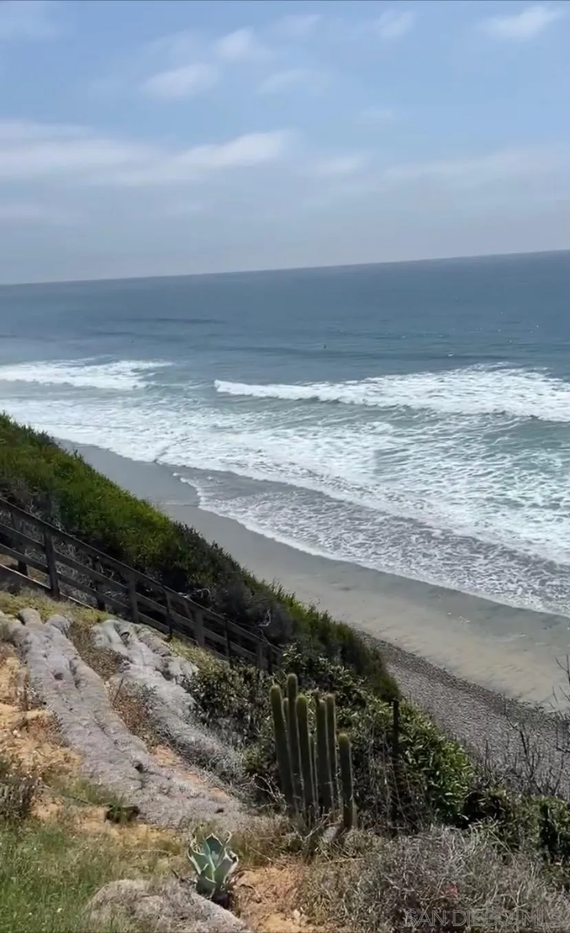 a view of beach and ocean