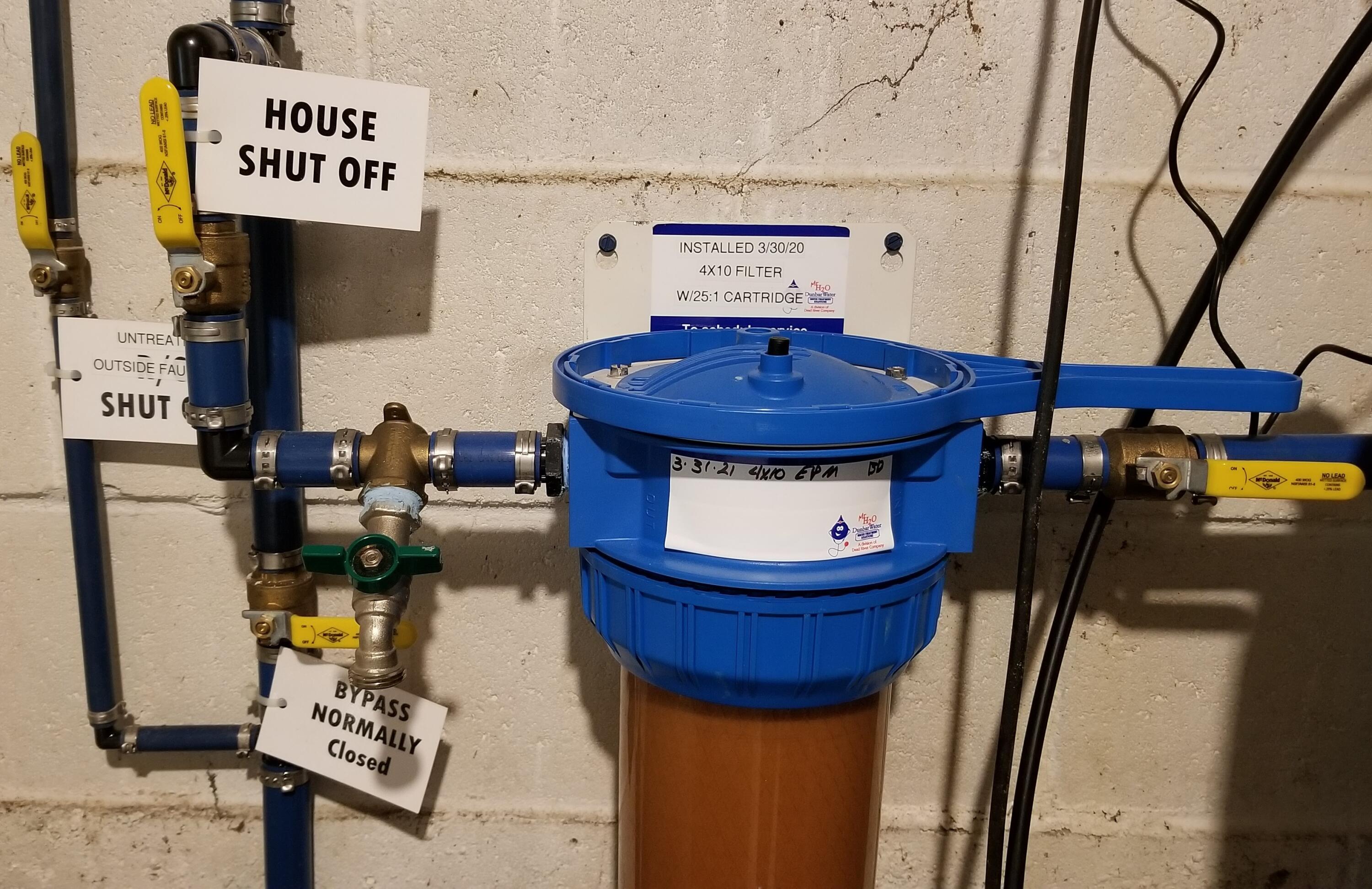 47 Walnut Brook Road Sanford, ME 04073 - Photo 33 of 40 Labeled & Serviced Water System