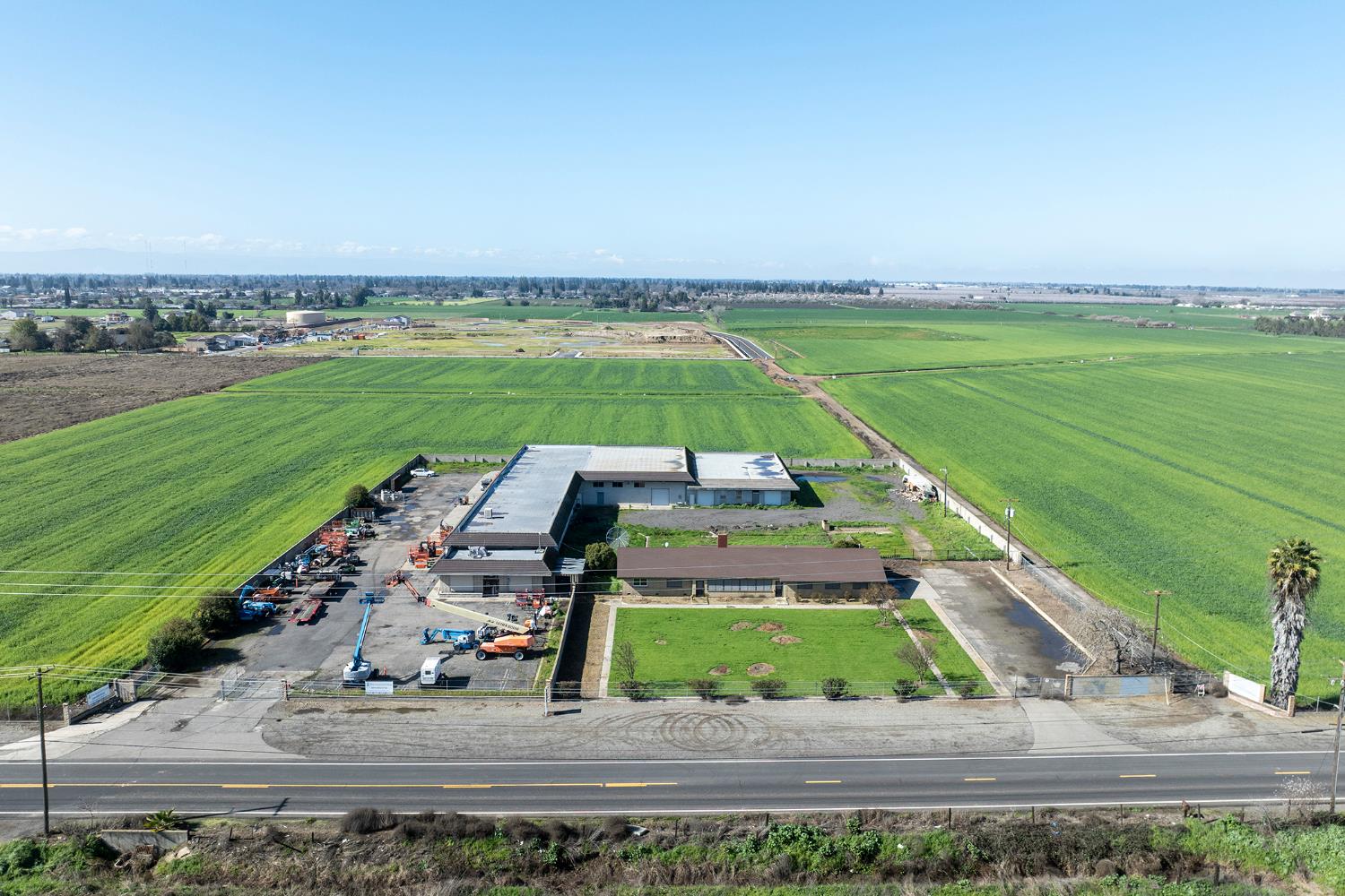 3941 Roselle Avenue Modesto, CA 95357 - Photo 1 of 13 an aerial view of a city with lawn chairs