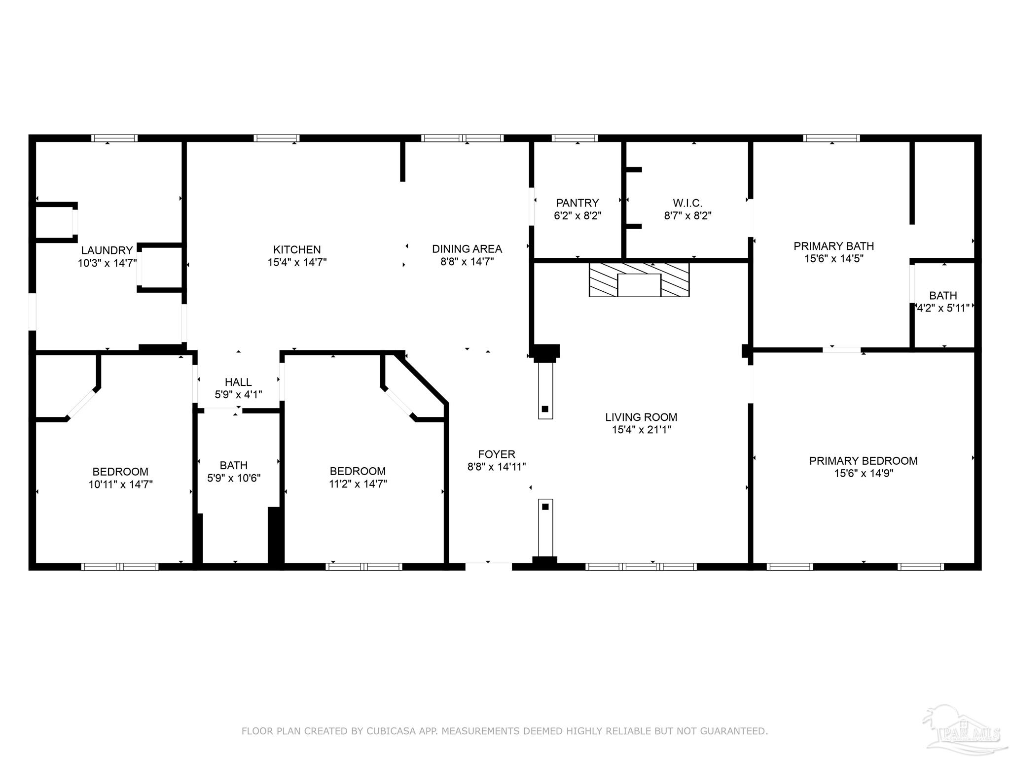 6594 Will Jones Road Jay, FL 32565 - Photo 36 of 39 a picture of a wall with a white wall and a white wall