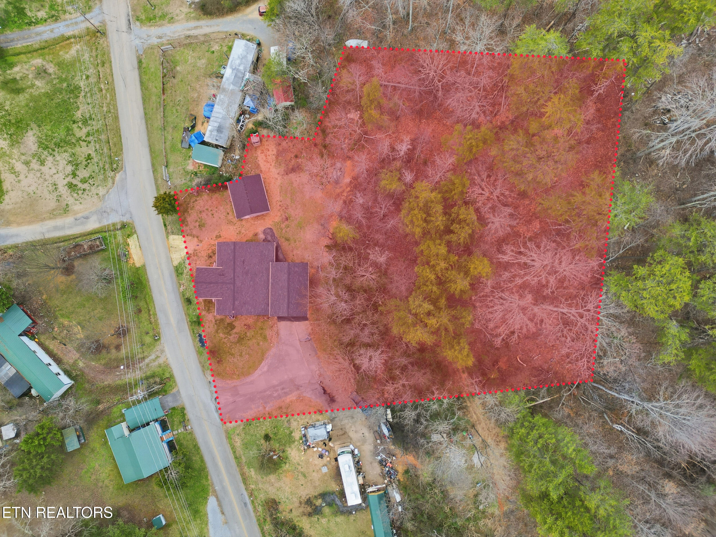 732 Butler Mill Road Maryville, TN 37803 - Photo 38 of 40 44_property line 1