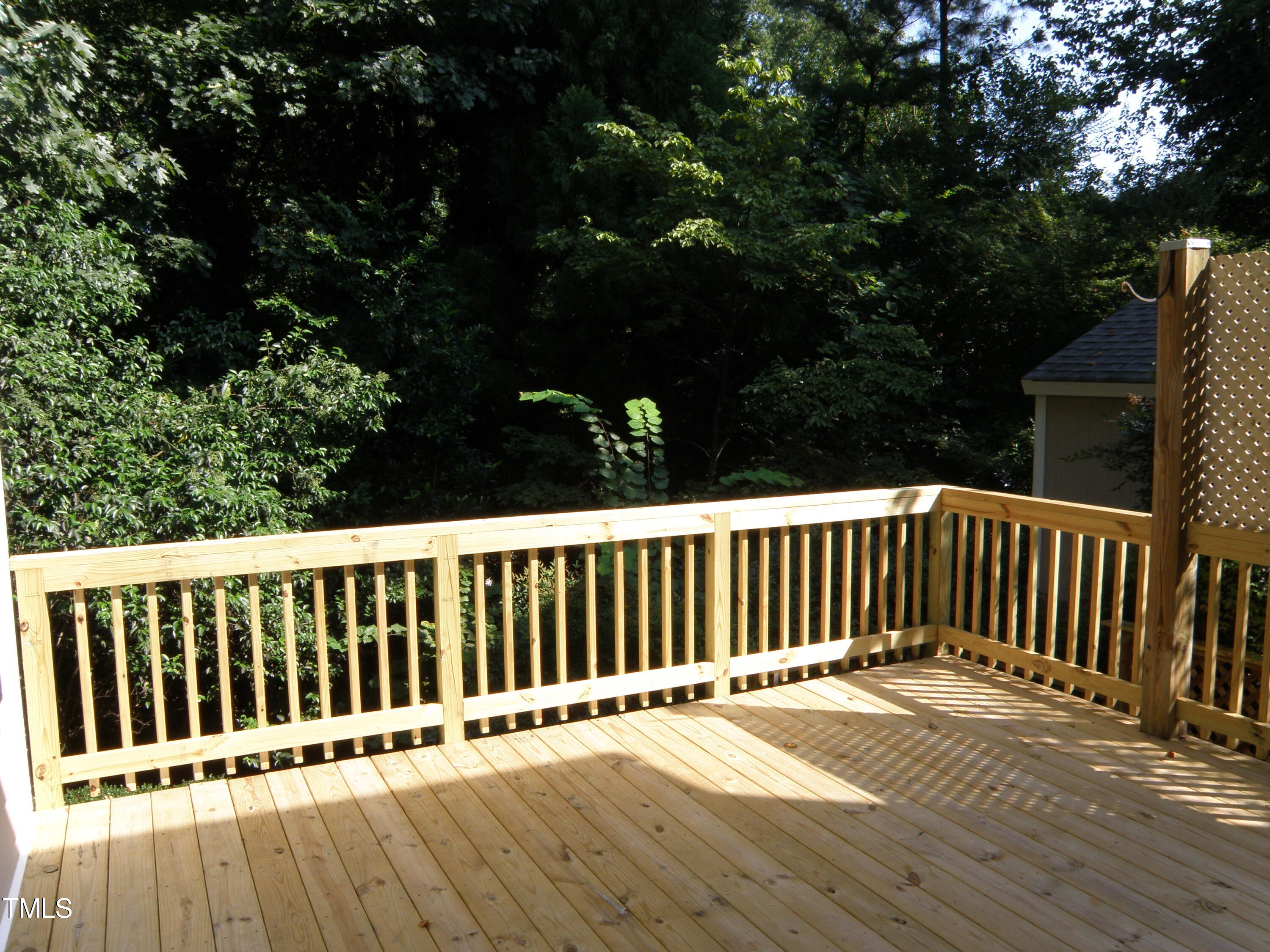 2532 Ashley Court Raleigh, NC 27607 - Photo 7 of 39 a view of deck and backyard