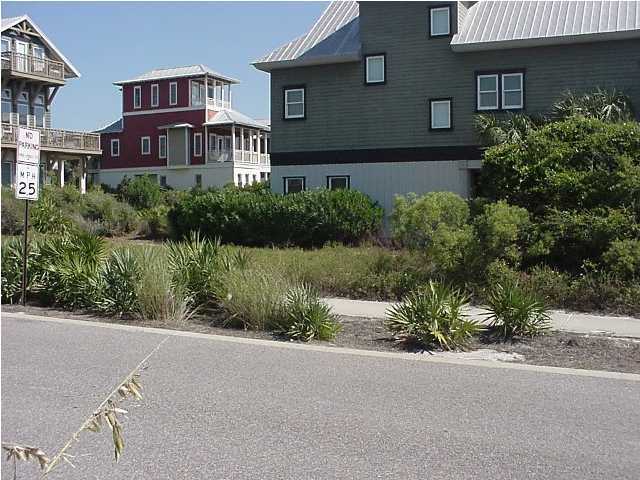 1 Winston Ln Inlet Beach Inlet Beach, FL 32461 - Photo 4 of 4 an aerial view of a house with a yard and potted plants