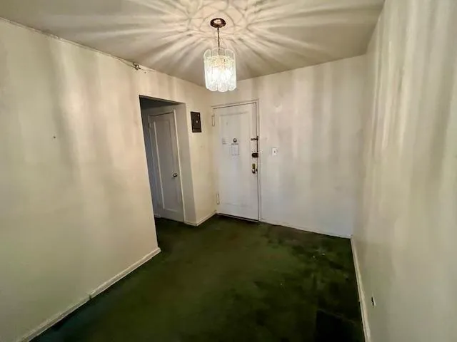 a view of a hallway