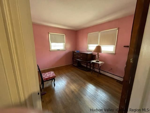 1248 Old Post Road New Paltz, NY 12561 - Photo 12 of 15 a view of a workspace with furniture and a window