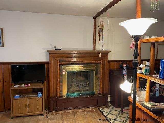 1248 Old Post Road New Paltz, NY 12561 - Photo 7 of 15 a living room with furniture and a fireplace