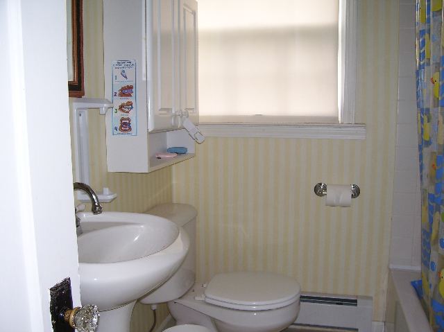 5676 School Road Chadwick, IL 61014 - Photo 5 of 5 a bathroom with a toilet a sink and a mirror