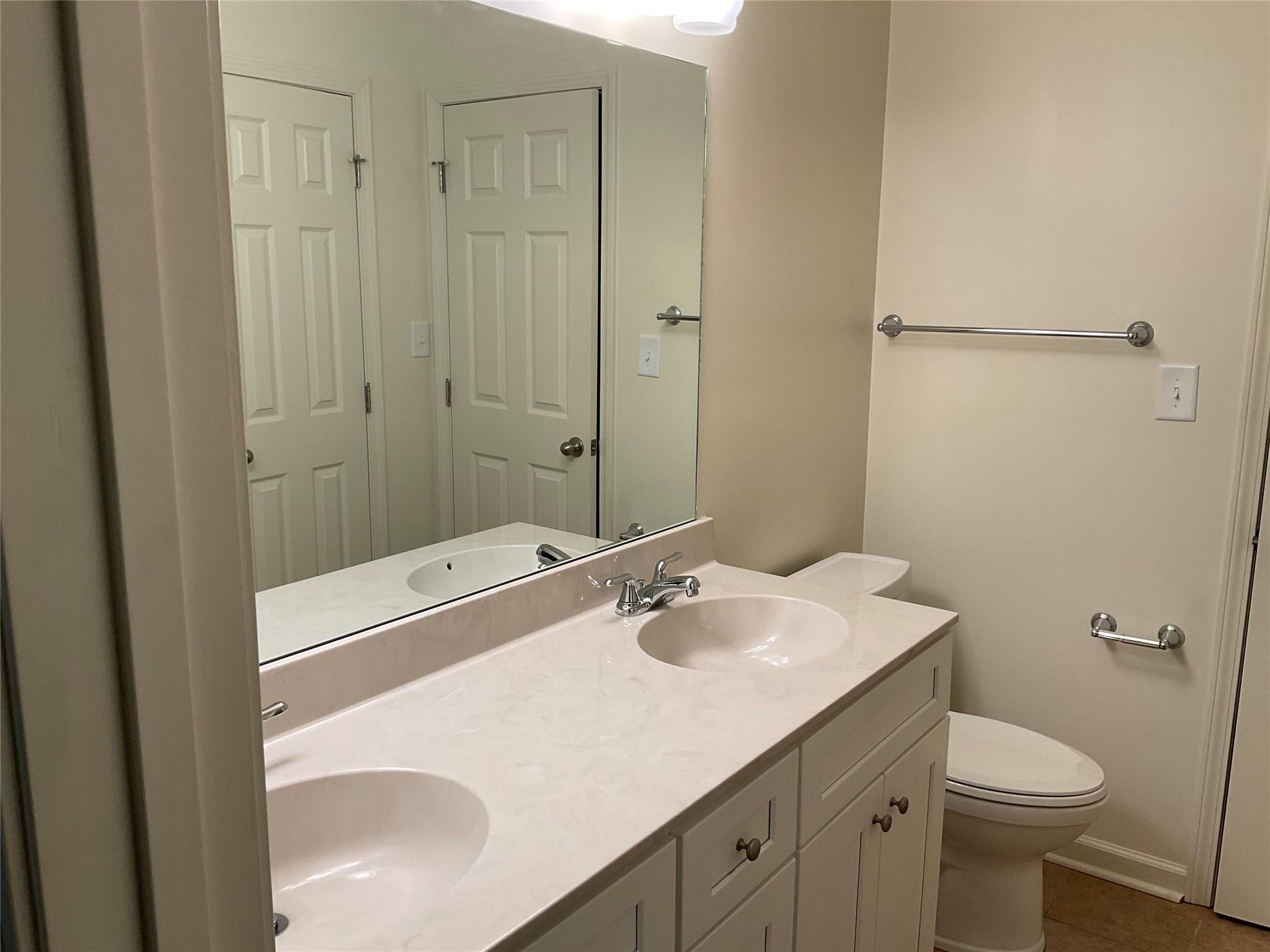 1285 Janice Road Lincolnton, NC 28092 - Photo 10 of 19 a bathroom with a sink a toilet and shower