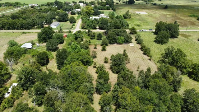 a view of a lake view with houses