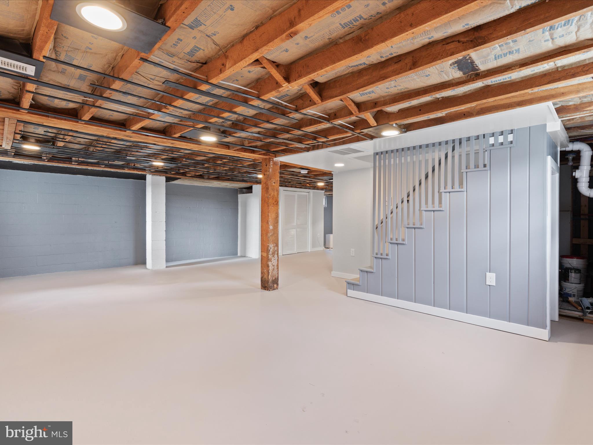 4834 Fort Valley Road Fort Valley, VA 22652 - Photo 22 of 45 Full unfinished basement - space for more rooms!