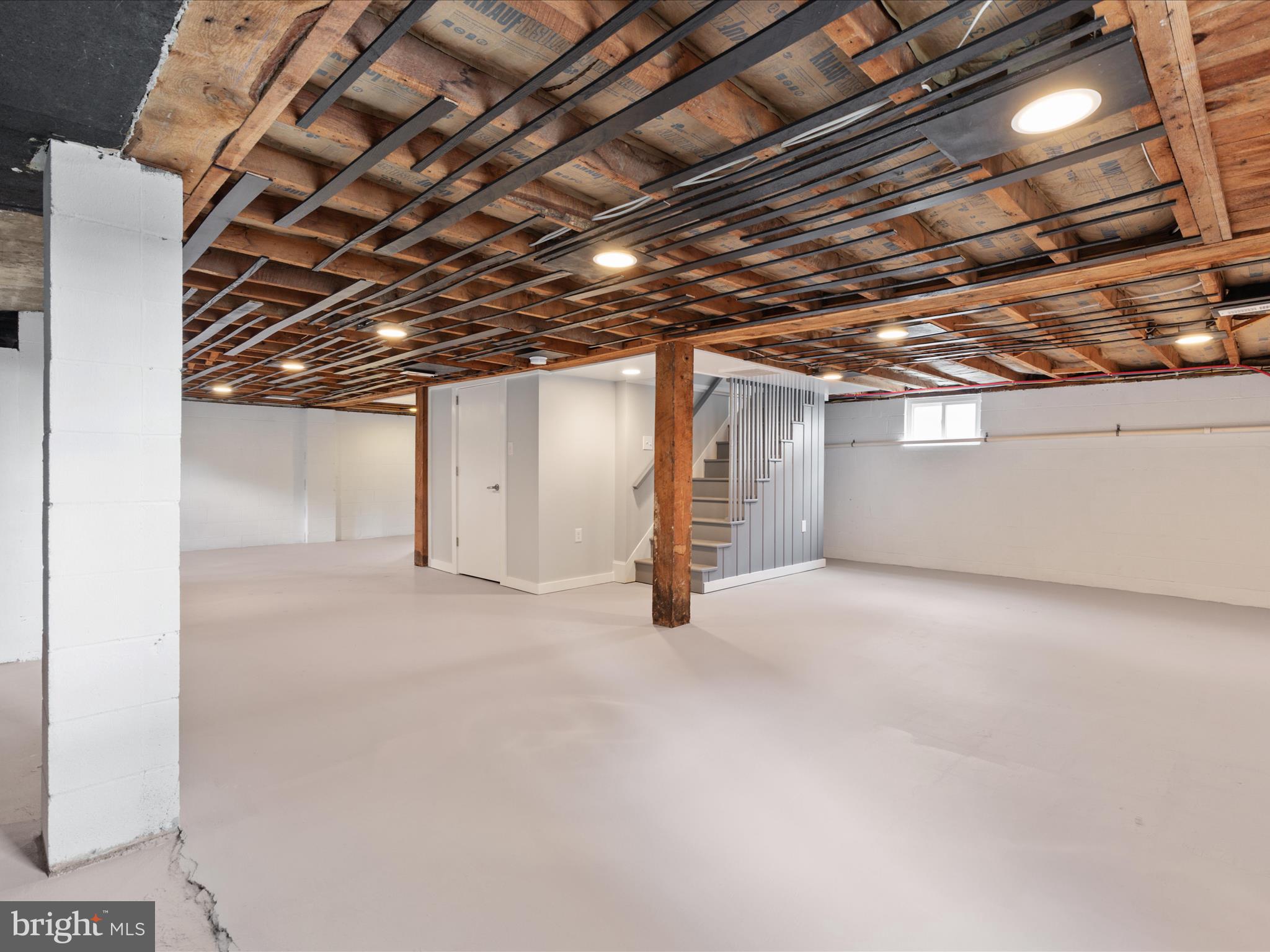 4834 Fort Valley Road Fort Valley, VA 22652 - Photo 23 of 45 Full unfinished basement - space for more rooms!