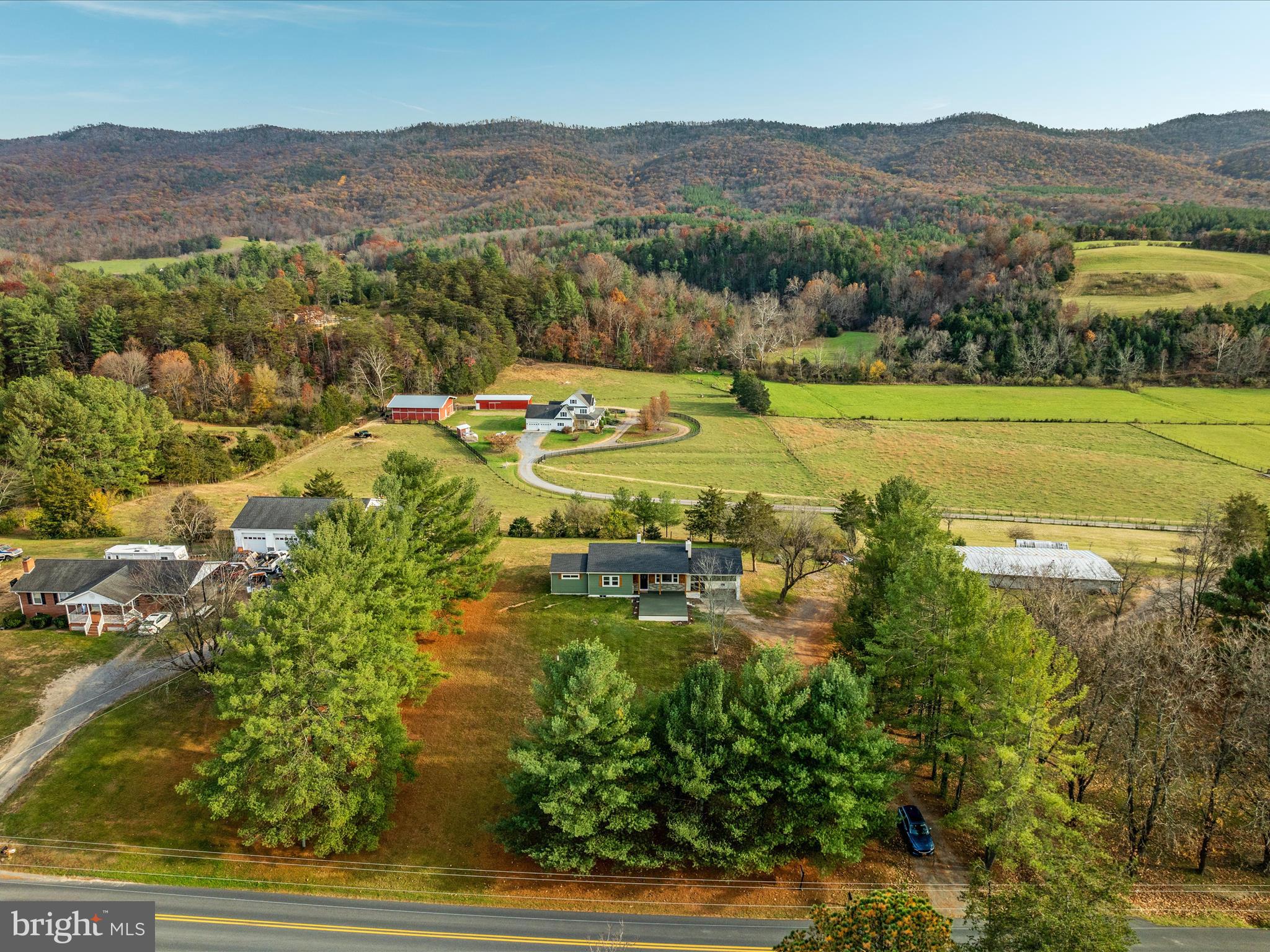 4834 Fort Valley Road Fort Valley, VA 22652 - Photo 38 of 45 Aerial view