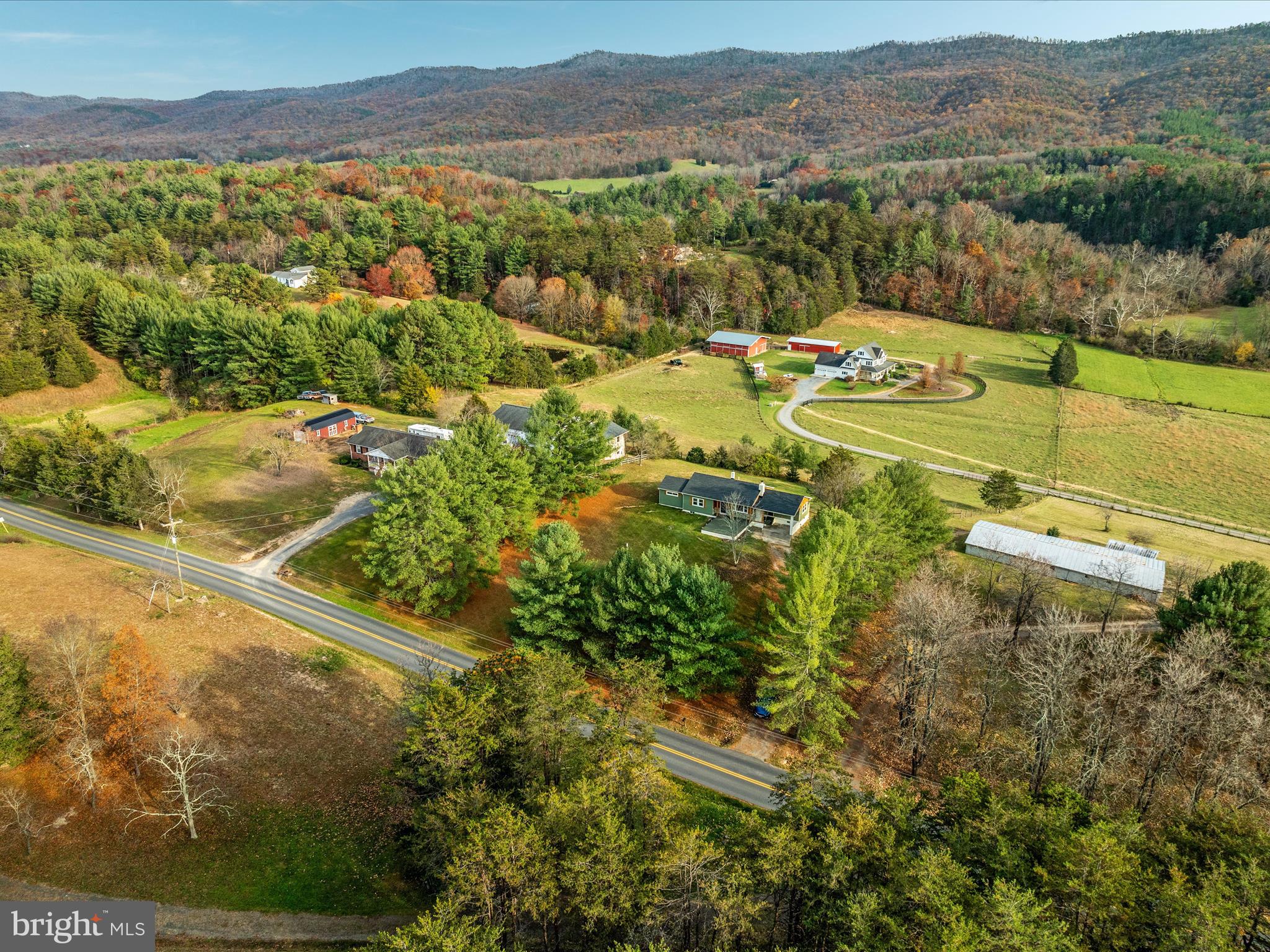 4834 Fort Valley Road Fort Valley, VA 22652 - Photo 40 of 45 Aerial view