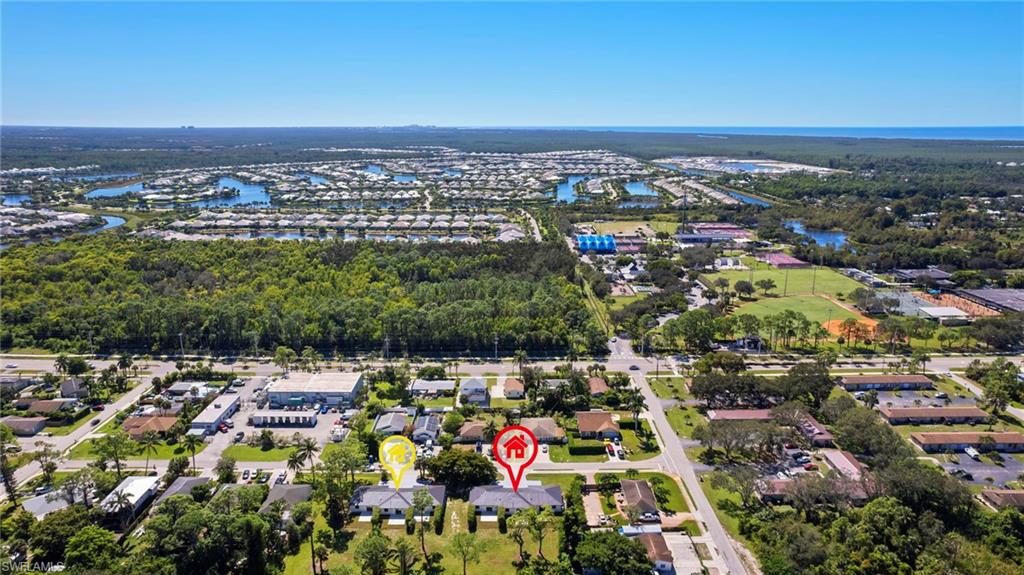 3613 Poplar Way Naples, FL 34112 - Photo 30 of 43 an aerial view of multiple house