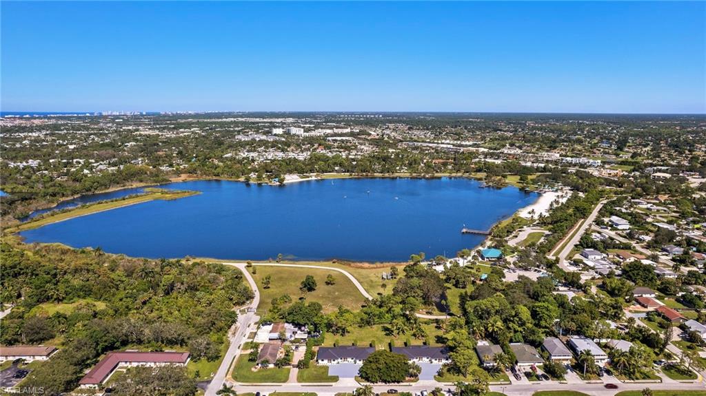 3613 Poplar Way Naples, FL 34112 - Photo 31 of 43 an aerial view of ocean and residential houses with outdoor space