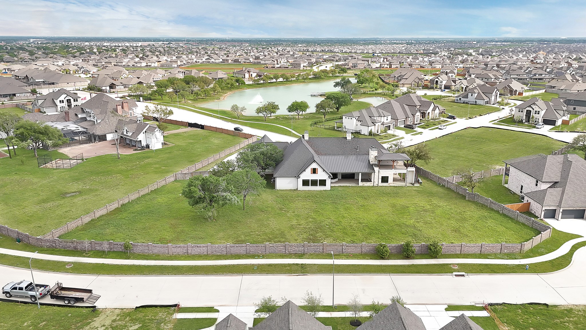 21230 Adriatic Run Drive Cypress, TX 77433 - Photo 44 of 50 an aerial view of residential houses with outdoor space