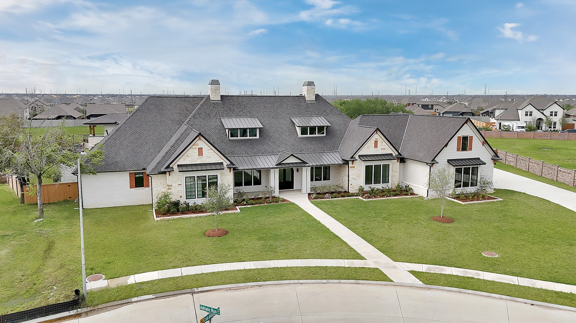 21230 Adriatic Run Drive Cypress, TX 77433 - Photo 46 of 50 an aerial view of a house with swimming pool