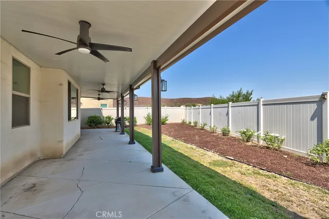 swimming pool view with a outdoor seating space